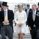 Приц Гарри, Кейт Мидлтон и принц Чарльз на Дерби. 2011 год.
