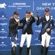 В рейтинге Longines Champions Tour Дойссер (крайний справа) остался третьим по итогам серии в 2019 году / Фотограф: Stefano GRASSO