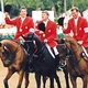 «Золотой» триумф голландского конкура на Олимпийских играх 1992 года в Барселоне. Слева направо: Пит РАЙМАЙКЕРС на РАТИНЕ ЗЕТ, Ян ТОПС на ТОП-ГАНЕ и Йос ЛАНСИНК на ЭГАНО