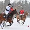 Конное поло на подмосковном снегу