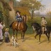 Лошади, охота и старая Англия на картинах Хейвуда Харди