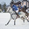 В Целеево состоялся русско-швейцарский турнир по конному поло на снегу