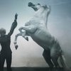 Мадонна: фотосессия с лошадью