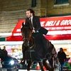 Киану Ривз проскакал по улицам Бруклина на коне