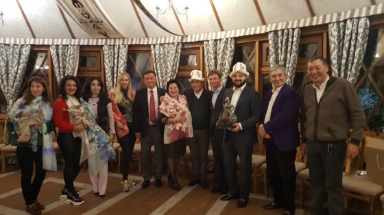 Марина Сечина и Ингмар Де Вос посетили Кыргызстан с рабочим визитом