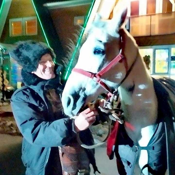 Сирийский путешественник и лошадь для Путина добрались до Воронежской области