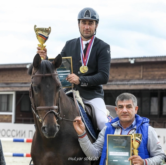 Победы Хейрадина Нуриева на Чемпионате России по конкуру