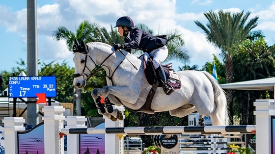 Лора Краут выиграла Гран-при CSI4* в США 