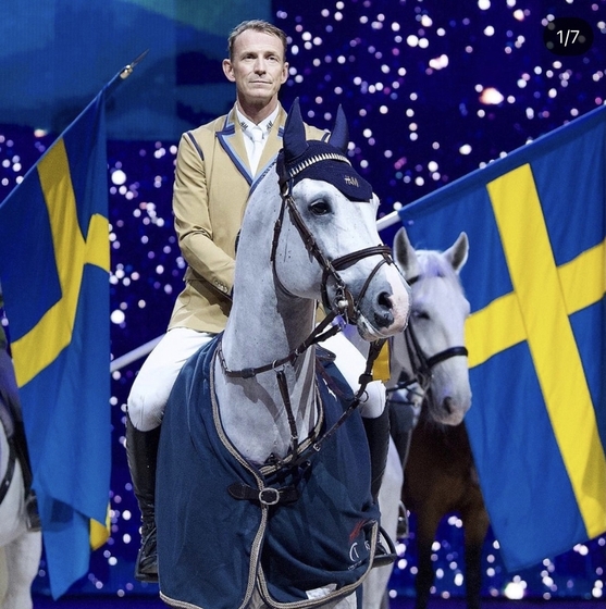 №1 в мире Педер Фредериксон побеждает на CSI4* в Швеции