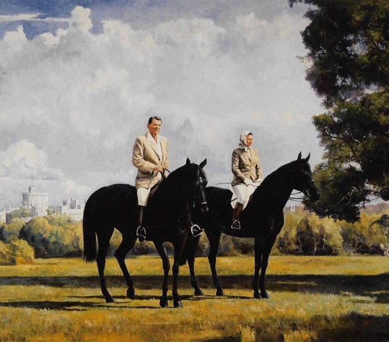Теренс Гилберт и его конная живопись 