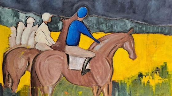 Лошади в работах художницы и всадница Саманты Приджент