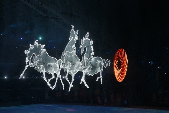 Церемония открытия Олимпиады: без лошадей не обошлось