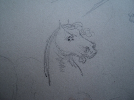 История о том, как Лермонтов лошадей рисовал