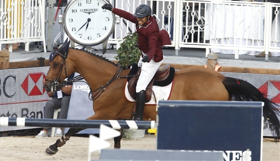 Представителю Катара впервые покорился Гран-при турнира Longines Global Champions Tour