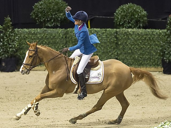 Первый Гран-при CSI5* 2015 года для португальской конкуристки