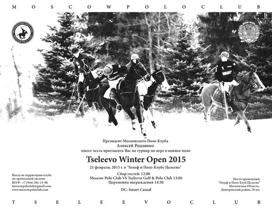 В Подмосковье пройдет первый турнир в конное поло зимнего сезона
