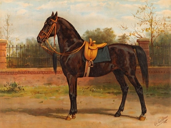 Лошади голландского художника Отто Эрельмана