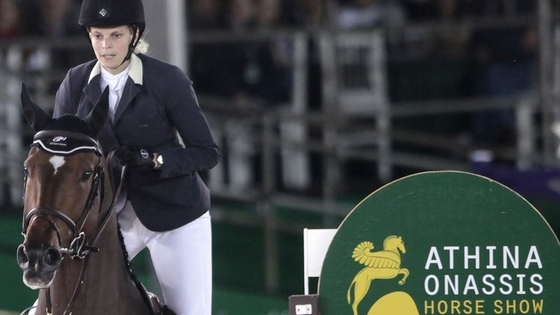 Афина Онассис собрала лучших конкуристов мира на конном шоу