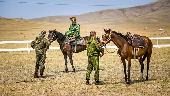 Казачий фестиваль открылся в Бурятии.