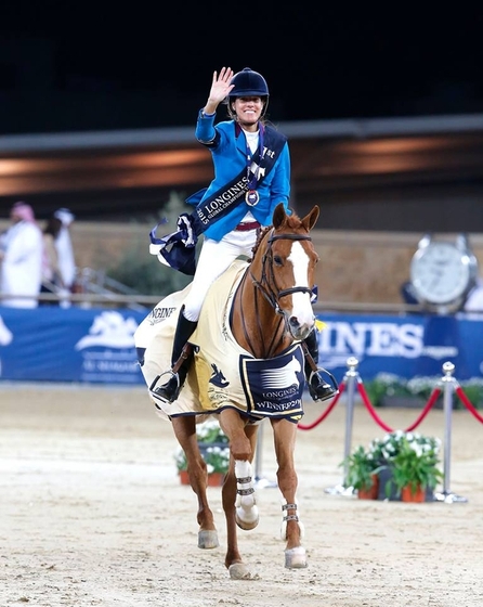 Лусиана Диниц - чемпионка юбилейного сезона LGCT