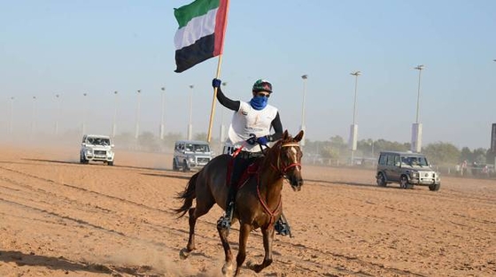 Пробег на 160 км в ОАЭ: побеждает Шейх Хамдан!