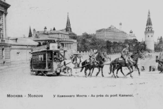 В Москве на апрельском параде трамваев покажут конку XIX века