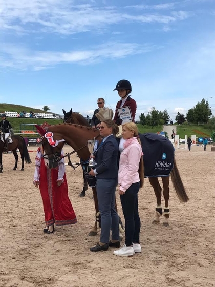 Успехи российских спортсменов на международном турнире CSI2* в Санкт-Петербурге.