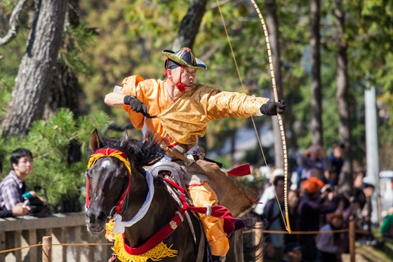 Японские конные лучники выступят на ЦМИ