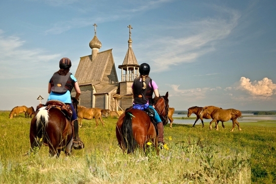 Уникальный дистанционный конный пробег на 40 км, Архангельская область