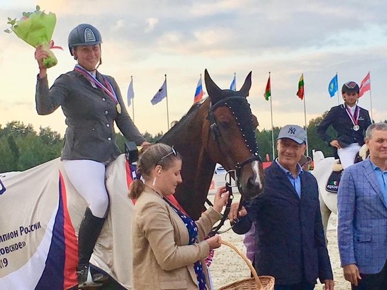 Виктория Крашевич стала Абсолютным Чемпионом России по конкуру-2019