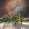 Пожары во Франции и Испании: эвакуация людей и лошадей в Бискарроссе