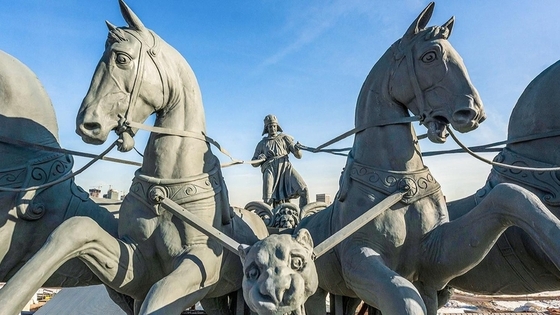 Завершена реставрация главных символов Московского ипподрома