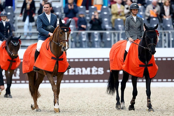 Париж, «Saut Hermès»: в парном маршруте победу одержали Дюге и Контио!